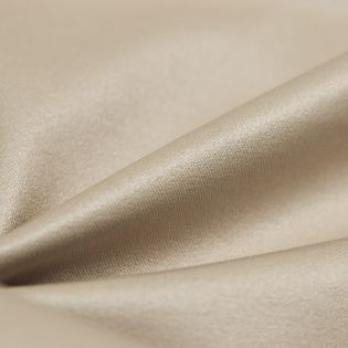 Bengaline - Stretch - laminiert - uni - beige