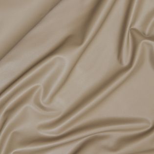 Lederimitat - veganes Bekleidungsleder - Stretch - uni - beige