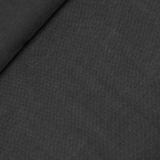 Viskosejersey - Pique - Tencel Finish - uni - schwarz