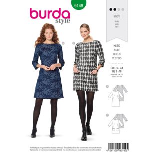 Schnittmuster - burda style - Kleid - 6149