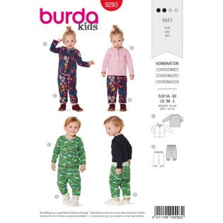 Schnittmuster - burda kids - Kombination - 9293