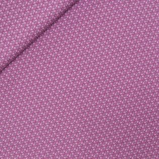 Patchwork - Baumwolle -  kleine Biene - fuchsia