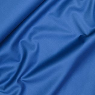 Baumwolle - Stretch - Satin - NINO - royalblau