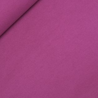 Mantelstoff - Soft Touch - uni - fuchsia