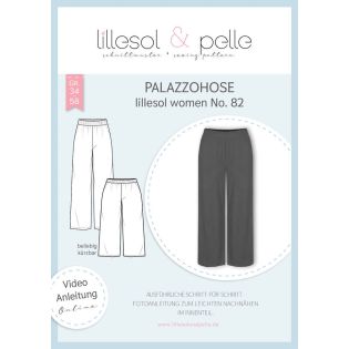 Schnittmuster - Lillesol & Pelle - Lillesol Woman No.82 - Palazzohose   
