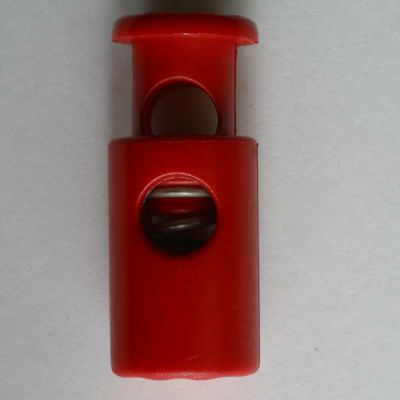 Kordelstopper - 23 mm - rot