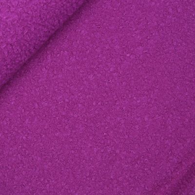 Boucle - Jackenstoff - uni - fuchsia